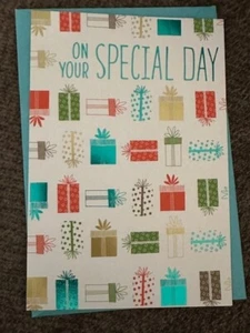 On your Special Day... Happy Birthday Hallmark Greeting Card TXC654 - Picture 1 of 4