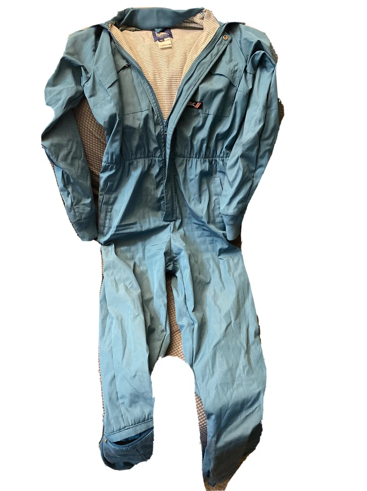 Vintage SERAC One-Piece Snow Ski Suit Womens Sz 10 Green - Image 1 of 4