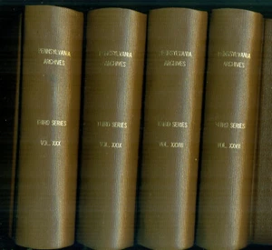 Pennsylvania Archives, Series 3, Vols. 27-30 -- Index to Volumes 1-26 - Picture 1 of 1