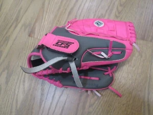 Franklin Pink & Grey CFS 22700 10.5 " Left Hand Softball Fielder Glove - Picture 1 of 15