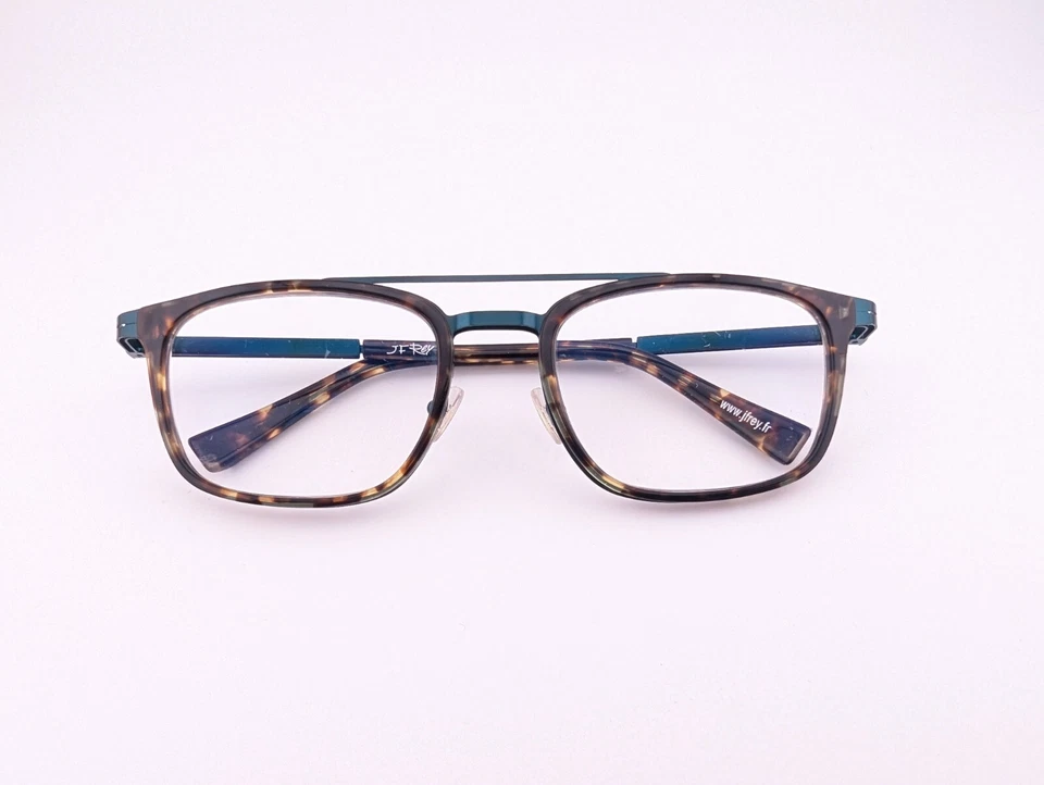 J.F. Rey Eyeglasses, Frames Only, JF2818 9245 Brown Tortoise, 53-21-144, Plastic - Image 1 of 4