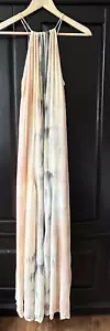 Young Fabulous Broke Elie Trapeze Maxi Dress Size XS Buttercup Picnic Wash YFB - Picture 1 of 10