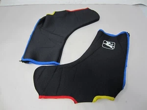 Vintage Giordano Neoprene Shoe Covers Unisex Large EU Size 42-44 - Black - Picture 1 of 12