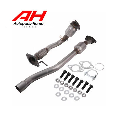 For 2010-2014 Chevy Equinox GMC Terrain 2.4L Front Rear Catalytic Converters Set Foto 1 de 4