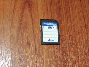 Memory Master 4GB SDHC Memory Card - Class 4 - Picture 1 of 2