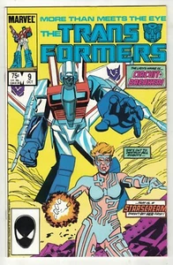 TRANSFORMERS #9 - MIKE MANLEY COVER - 1st FULL APP OF CIRCUIT-BREAKER - 1985 - Bild 1 von 2