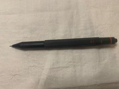 Rotring 600 Trio Mattschwarz Kugelschreiber Blau Rot, Bleistift. - Bild 1 von 4