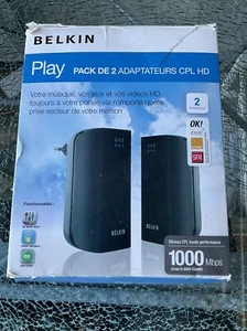 Belkin Powerline 1000 Mbps Gigabit Ethernet Steckdose Sektor Play Free Liveplug Sfr Gbps - Bild 1 von 7