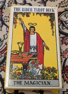Der Reiter Tarot Deck komplett 78 Karten Waite Schweiz USA Spiele 1971 ohne Buch - Bild 1 von 6