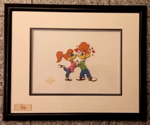Woody & Winnie Woodpecker Lovebirds Walter Lantz Serigraph Ltd Edition Art Cel - Picture 1 of 2