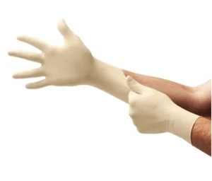 Disposable Latex, Black Nitrile or Blue Vinyl Gloves Powder Free - 100 Boxed - Picture 1 of 6
