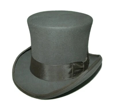 Boné de lã chapeleiro louco vintage altura mágico 18 cm presentes - Imagem 1 de 4