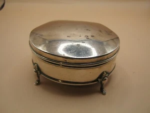 Birmingham 1905 Sterling Silver Jewellery Box By Henry Matthews - Picture 1 of 8