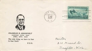936 3c COAST GUARD - Franklin Roosevelt Gütesiegel - Bild 1 von 1