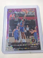 2019-20 Hoops Premium Stock Bol Bol Rookie Purple Disco RC Magic Nuggets #233