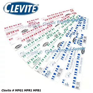 12 Pieces Of Clevite Plastigage - 4 Sticks Each of Blue Green & Red - Picture 1 of 6