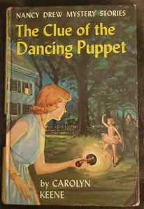Nancy Drew Mystery Stories The Clue Of The Dancing Puppet Hard Cover Book #39 - Picture 1 of 13