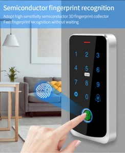 T8 Türöffner Zutrittskontr. Fingerscan RFID/Code entw.NFC-Chip/Handy o.RasperyPi - Bild 1 von 35