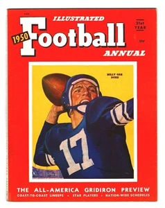 1950 Football Illustrated Annual Magazine – Billy Cox – Duke  A740  - Picture 1 of 1