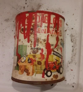 Vintage Glidden Spred Gloss All Purpose Enamel 917 Red Pepper 1/2 of 1 Qt remain - Picture 1 of 4