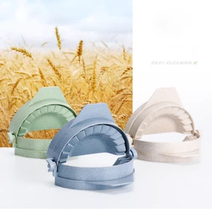 Eco-Friendly Wheat Straw Chinese Dumpling / Jiaozi Maker Mold Kitchen Tools - Picture 1 of 3