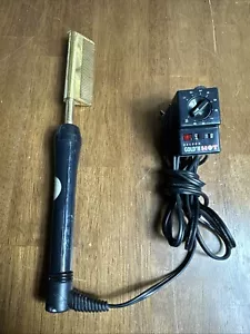Gold N Hot Professional Styling Comb with Multi-Temp Regulator 200°- 430°F WORKS - Picture 1 of 1