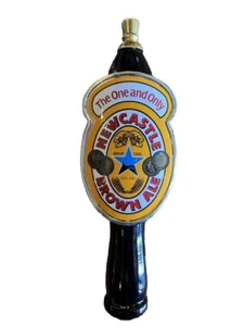 Newcastle Brown Ale Beer Tap Handle BT15 Pub Bar Man-cave - Picture 1 of 3