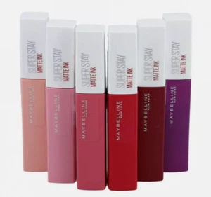 Maybelline Superstay Matte Ink flüssiger Lippenstift authentisch 5 ml - wählen Sie Ihren Farbton - Bild 1 von 8