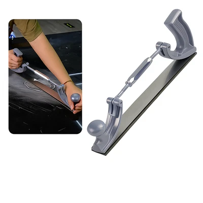 Adjustable Body File Holder Sheet Metal Working Hand File with 1" 10T File - Image 1 of 4