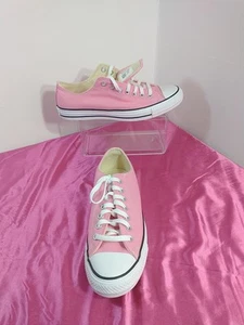 Zapatilla deportiva Converse Chuck Taylor All Star Low Top rosa mujer 10,5 hombre 8,5 puntera rasguño - Imagen 1 de 11