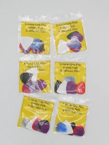 Paquete de 36 selecciones de guitarra Extreme Grip paquete de variedad PICK GUY - Imagen 1 de 2