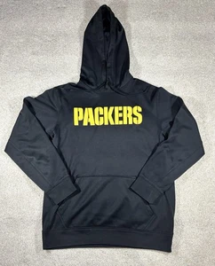 Green Bay Packers Hoodie Herren Medium schwarz NFL Football Dri Fit Pullover Nike - Bild 1 von 7