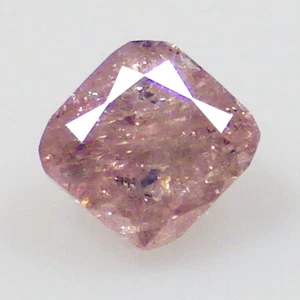 0.04 Ct Mystical Radiant (2 x 2 MM) Natural Argyle Fancy Purplish Pink Diamond - Picture 1 of 7