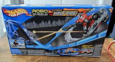 Rare Vintage 2002 Hot Wheels Robo Wheels Extreme Half Pipe Charger sealed  - Image 1 of 4