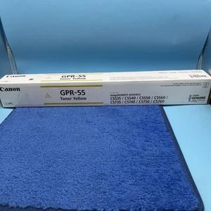 Genuine Canon GPR-55 Yellow Toner Cartridge For imageRUNNER Advance C5535 - Picture 1 of 2
