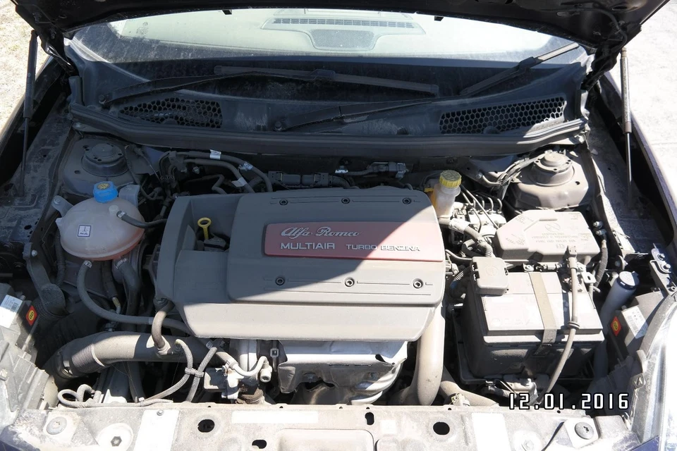 ALFA ROMEO GIULIETTA ENGINE #E4660 PETROL, 1.4, SOHC, TURBO, 940A2000, MULTIAIR, - image 1 of 1