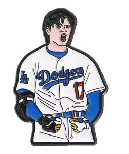 Los Angeles Dodgers #17 Ohtani Lapel Enamel Pin - Picture 1 of 3