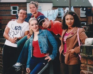 Will Mellor & Ralf Little  HAND SIGNED 8x10 Photo Autograph Two Pints of Lager a - Foto 1 di 2