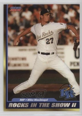 2003 Choice Wilmington Blue Rocks In The Show II Mike MacDougal #16 - Image 1 of 2