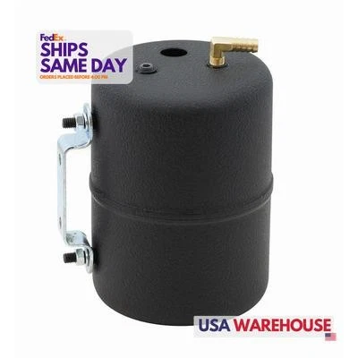 Mr Gasket 3701, One Black Steel Vacuum Canister-Black Performance Racing Parts - Image 1 of 4