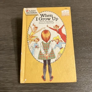 Wonder Easy Reader WHEN I GROW UP Jean Bethell Ruth Wood traditionelle Rollen Mädchen - Bild 1 von 9
