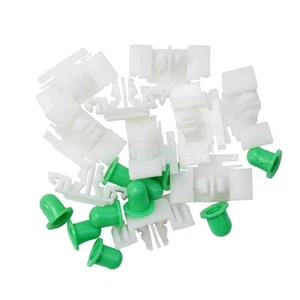 Clips de fixation plastique moulure latérale blanc extérieur neuf pour BMW E36 - Picture 1 of 12