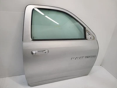 09-23 DODGE 1500 PICKUP RH Passenger Front Door Classic Style 2 Door Silver - Image 1 of 4