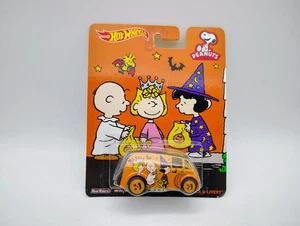 2014 Hot Wheels Premium Pop Culture Peanuts Great Pumpkin Quick D-Livery Metal - Picture 1 of 3