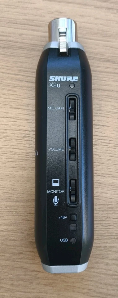 SHURE X2U XLR-to-USB Signal Adapter - Image 1 of 4