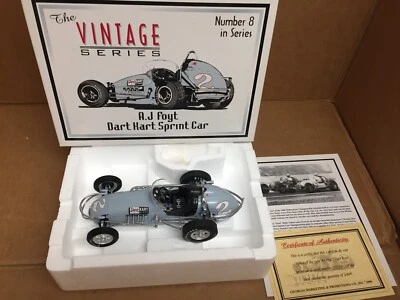 VINTAGE DIRT CHAMP SERIES #4 GMP 1/18 A.J. FOYT DART HART SPRINT CAR  #7608 - Image 1 of 4