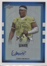 2018 Leaf Metal US Army All-American Bowl Blue /50 Chris Murray #BA-CM3 Auto