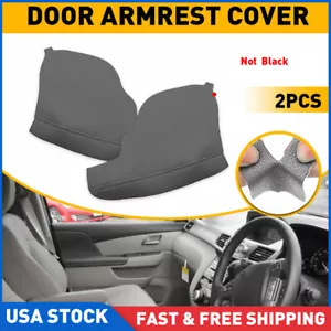 Front Door Panel Armrest Cover Skin Driver & Passenger Side For Honda Odyssey US - Foto 1 di 10