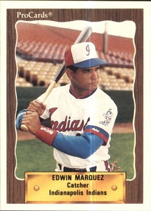 1990 Indianapolis Indians ProCards #301 Edwin Marquez