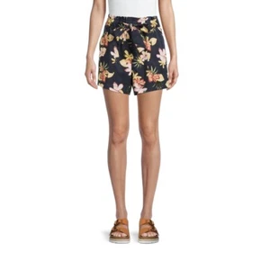 TIME AND TRU Womens Medium High Rise Pull-On Tencel Shorts New NWT - Picture 1 of 6